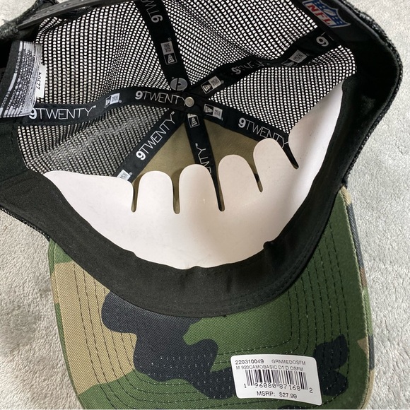 Dallas Cowboys Hat Trucker Camo NFL Football New Era 9Twenty SnapBack Adjustable - Picture 10 of 13